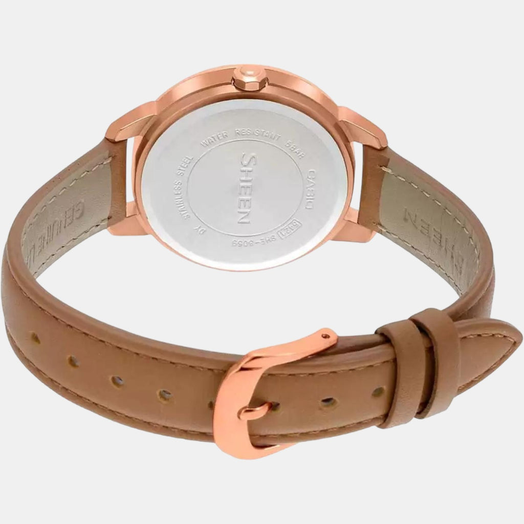 casio-stainless-steel-brown-analog-womens-watch-watch-sh216