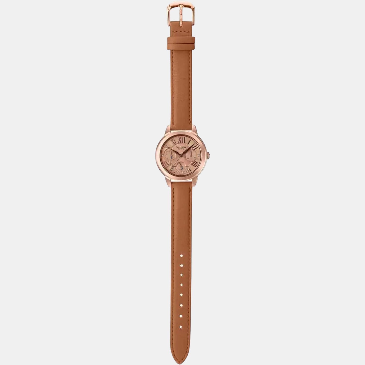 casio-stainless-steel-brown-analog-womens-watch-watch-sh216