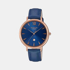 Sheen Female Analog Leather Watch SH222