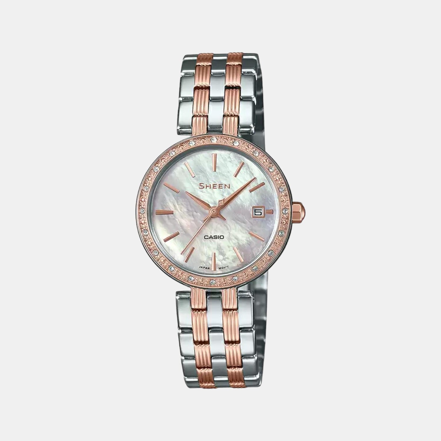 Sheen Female Analog Stainless Steel Watch SH227