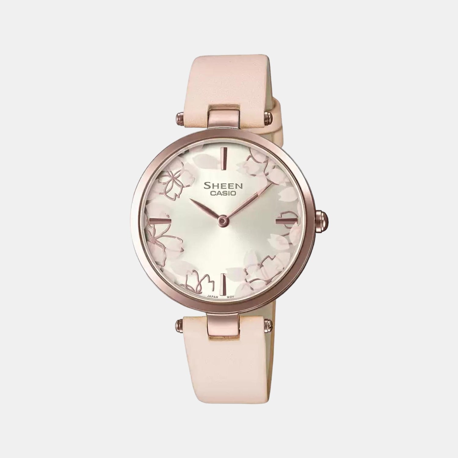 Sheen Female Analog Leather Watch SH240