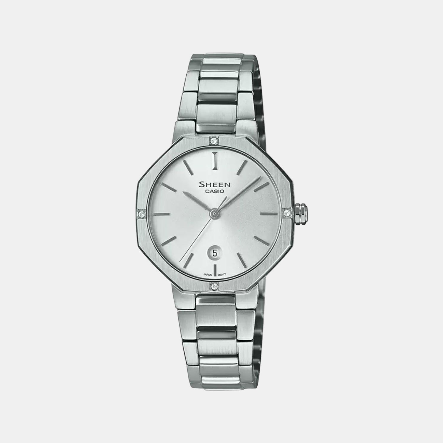 Sheen Female Analog Stainless Steel Watch SH245