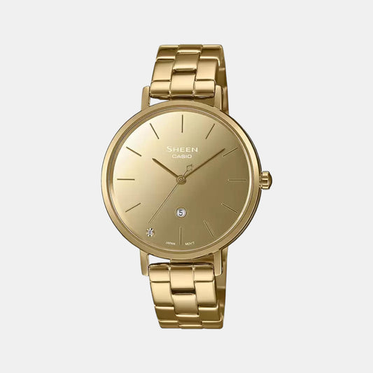 Sheen Female Analog Stainless Steel Watch SH248