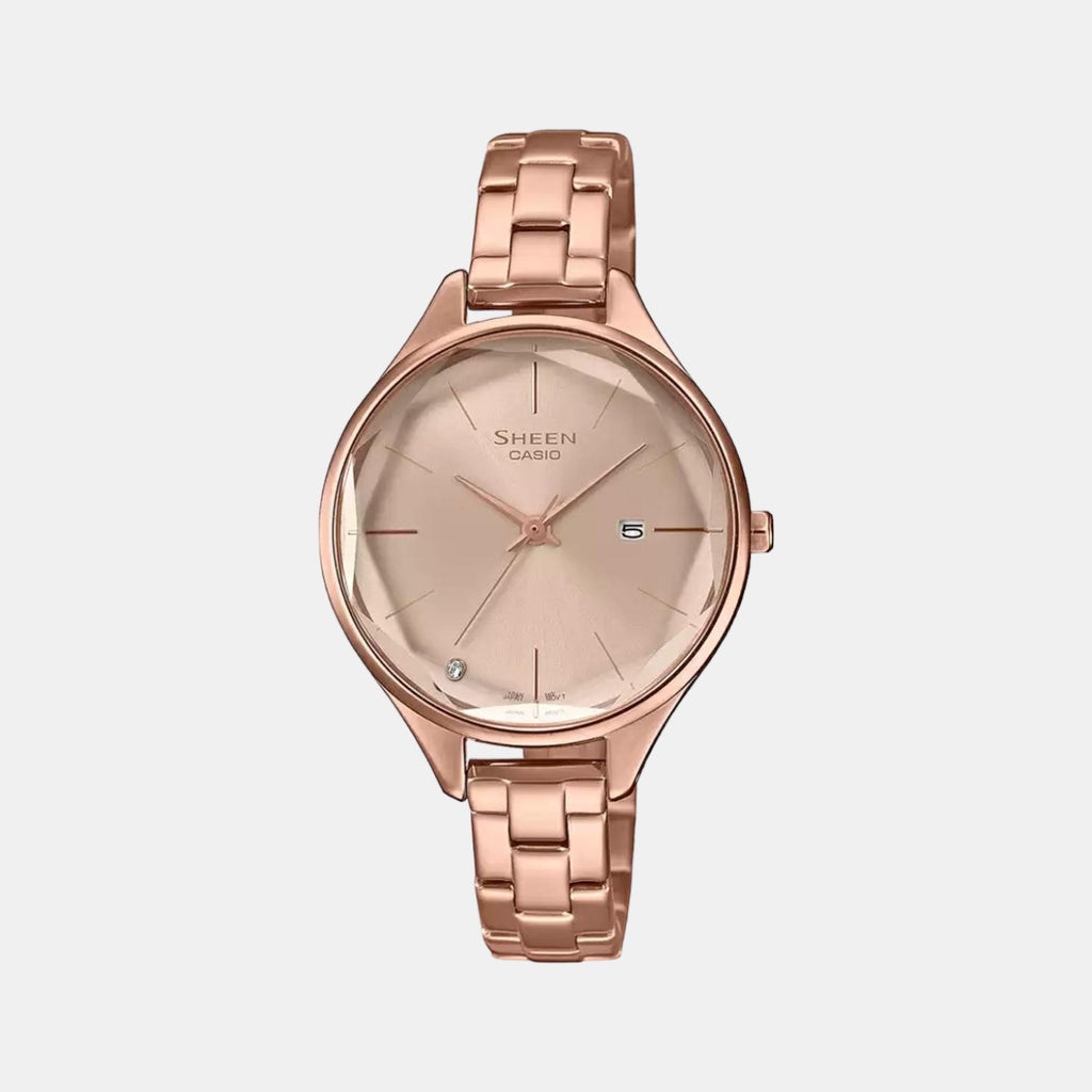 Sheen Female Analog Stainless Steel Watch SH252
