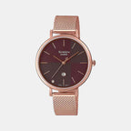 Sheen Female Analog Stainless Steel Watch SH255
