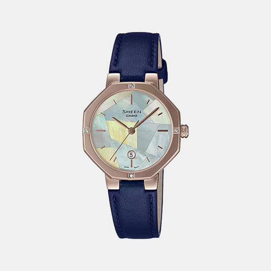 Sheen Female Analog Leather Watch SH259