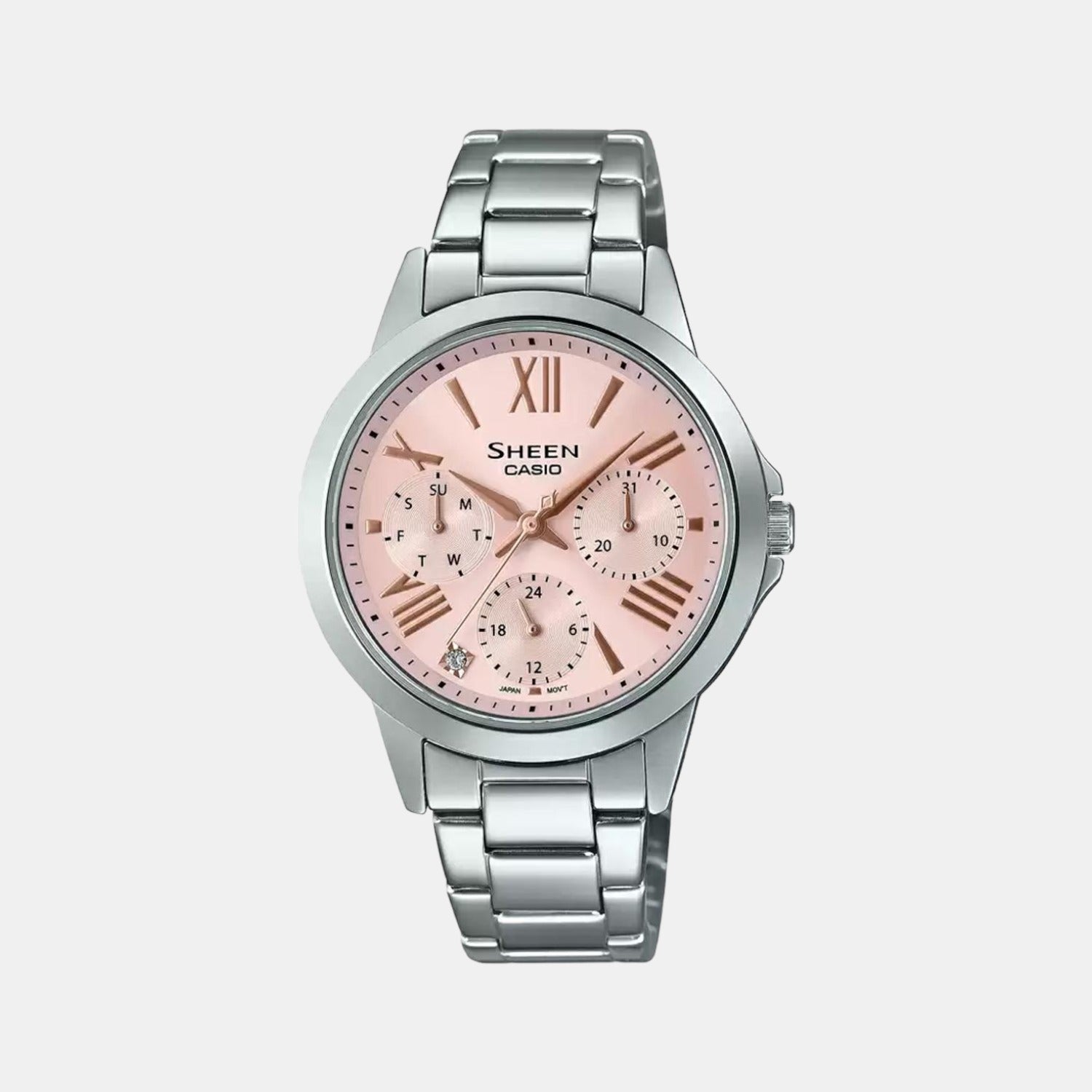 Sheen Female Chronograph Stainless Steel Watch SH262