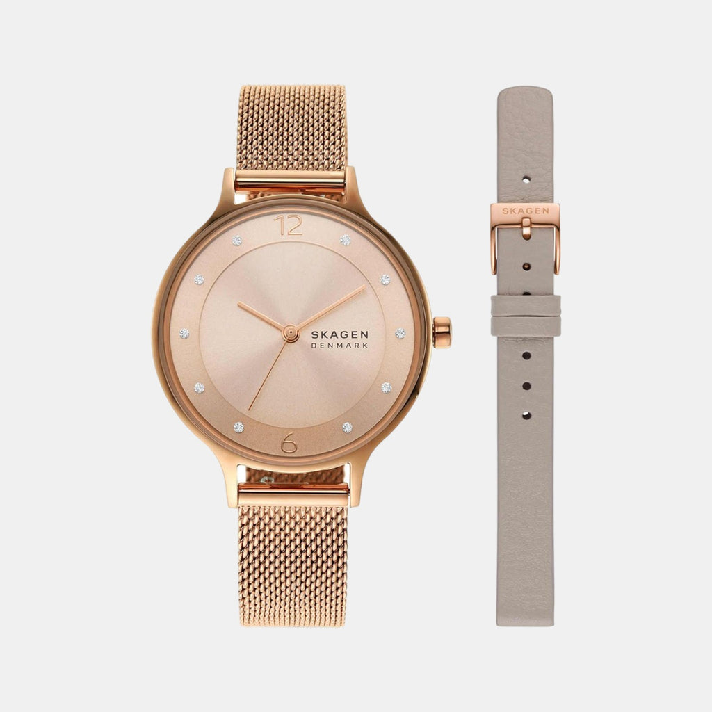Skagen Round Gold Analog watch
