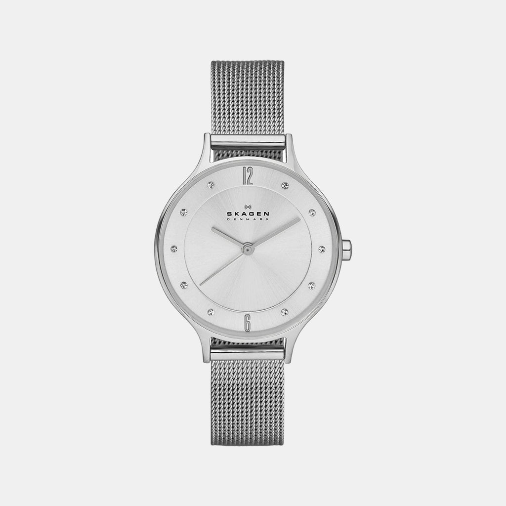 Skagen Round Silver Analog watch