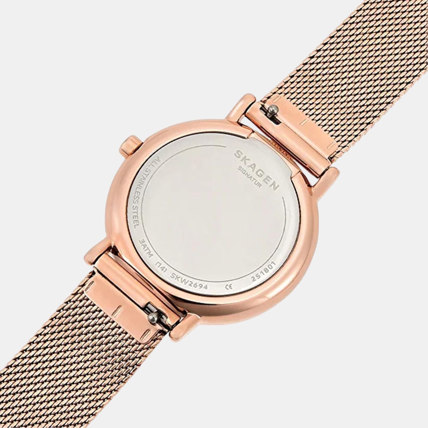 Skagen Stainless Steel Round watch