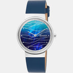 Skagen Women Round Blue watch