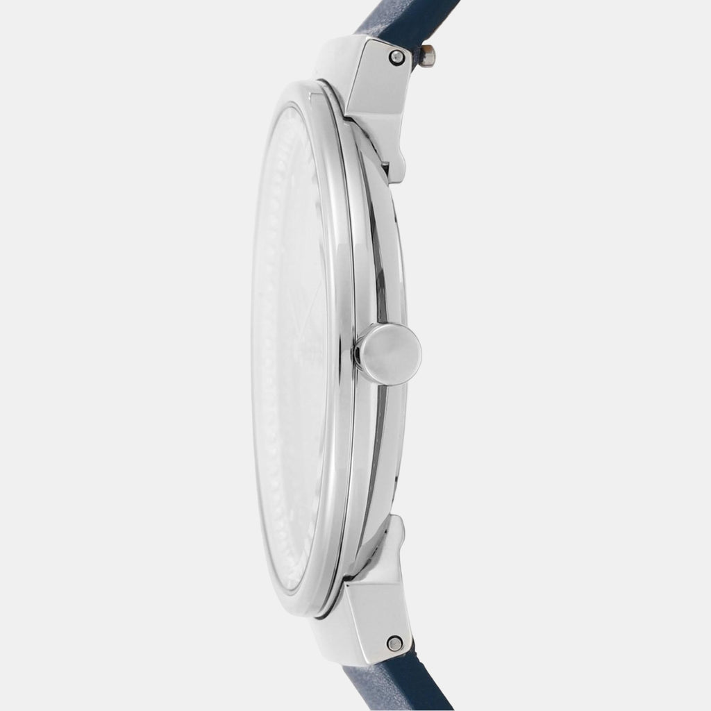 Skagen Leather Blue watch
