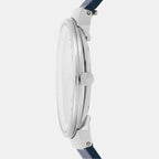 Skagen Leather Blue watch