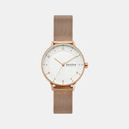 Skagen Round White Analog watch