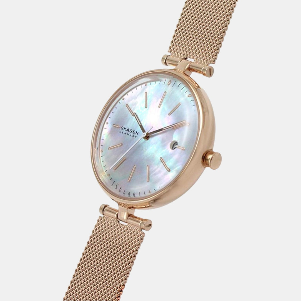 Skagen Stainless Steel Mother Of Pearl watch