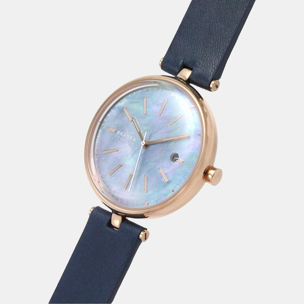 Skagen 36 mm Blue Solar watch