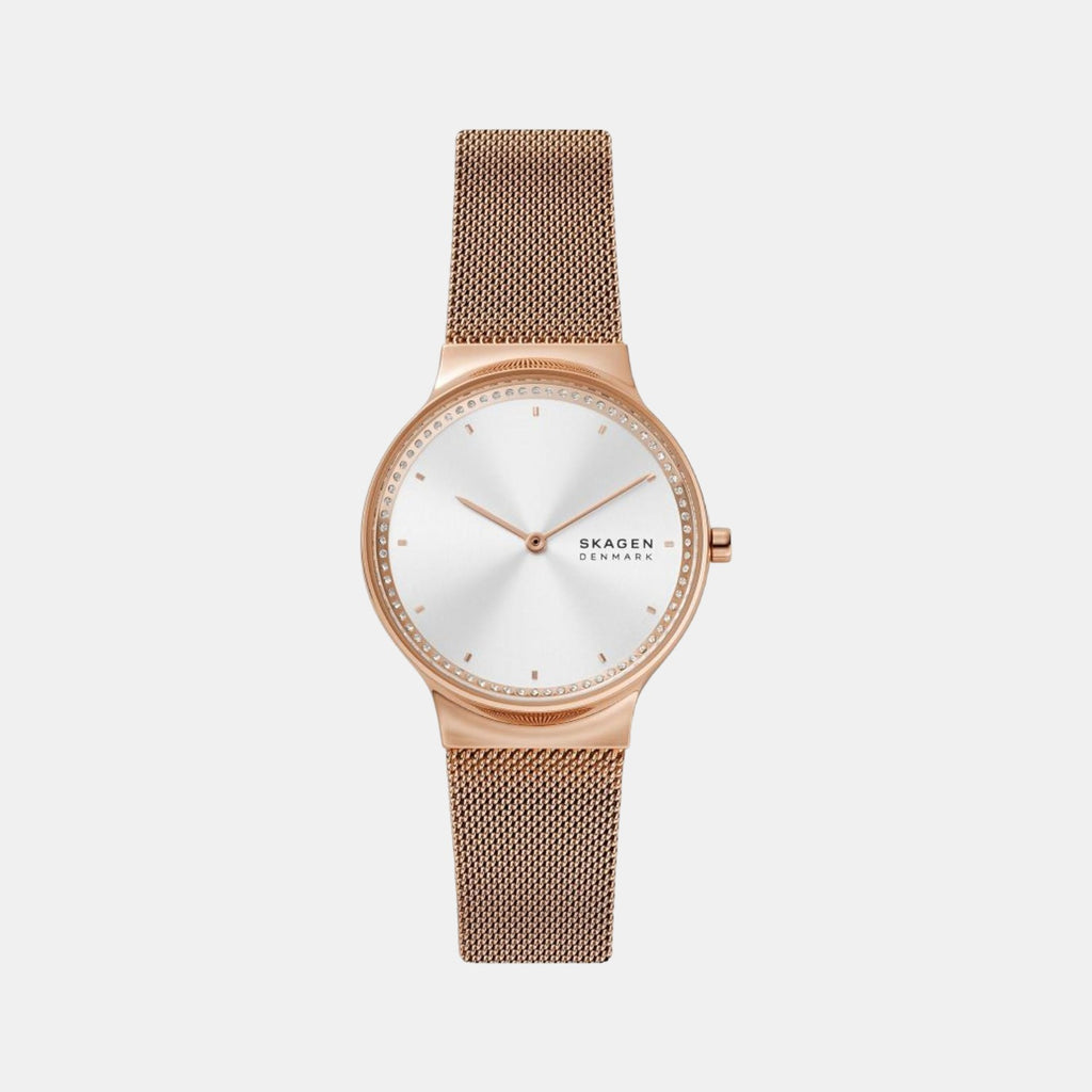 Skagen Round Silver Analog watch