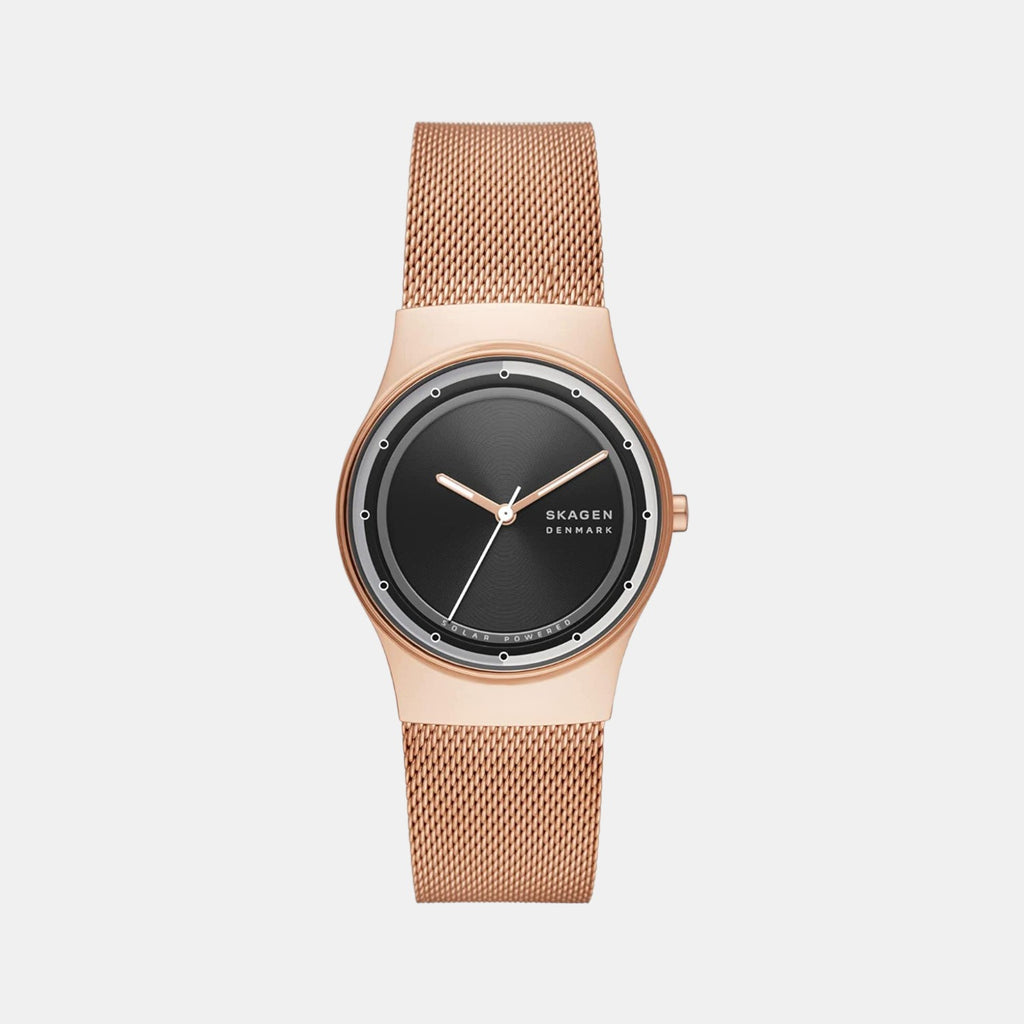 Skagen Round Black Analog watch