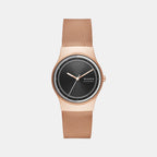 Skagen Round Black Analog watch