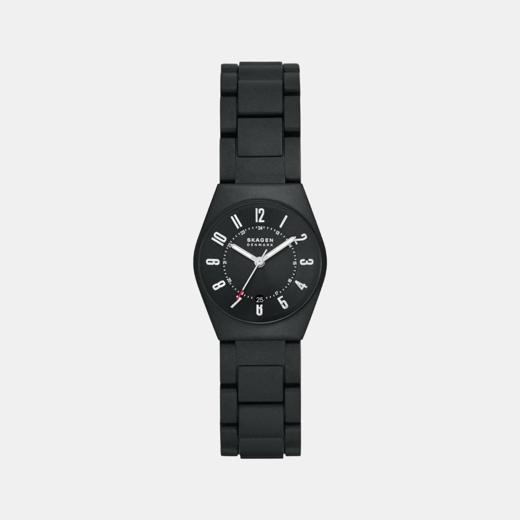 Skagen Round Black Analog watch