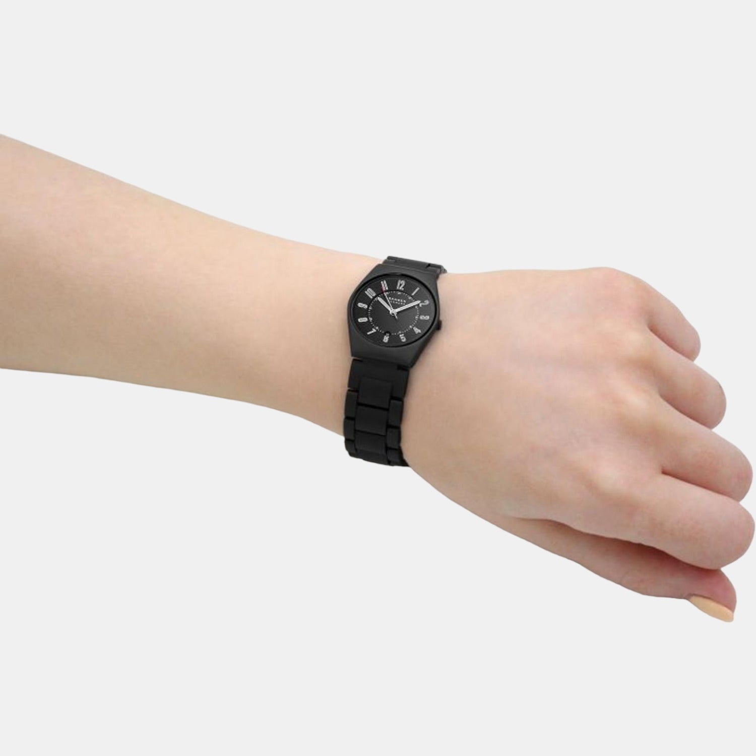 Skagen Plastic Black watch