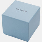 Skagen Leather Blue watch
