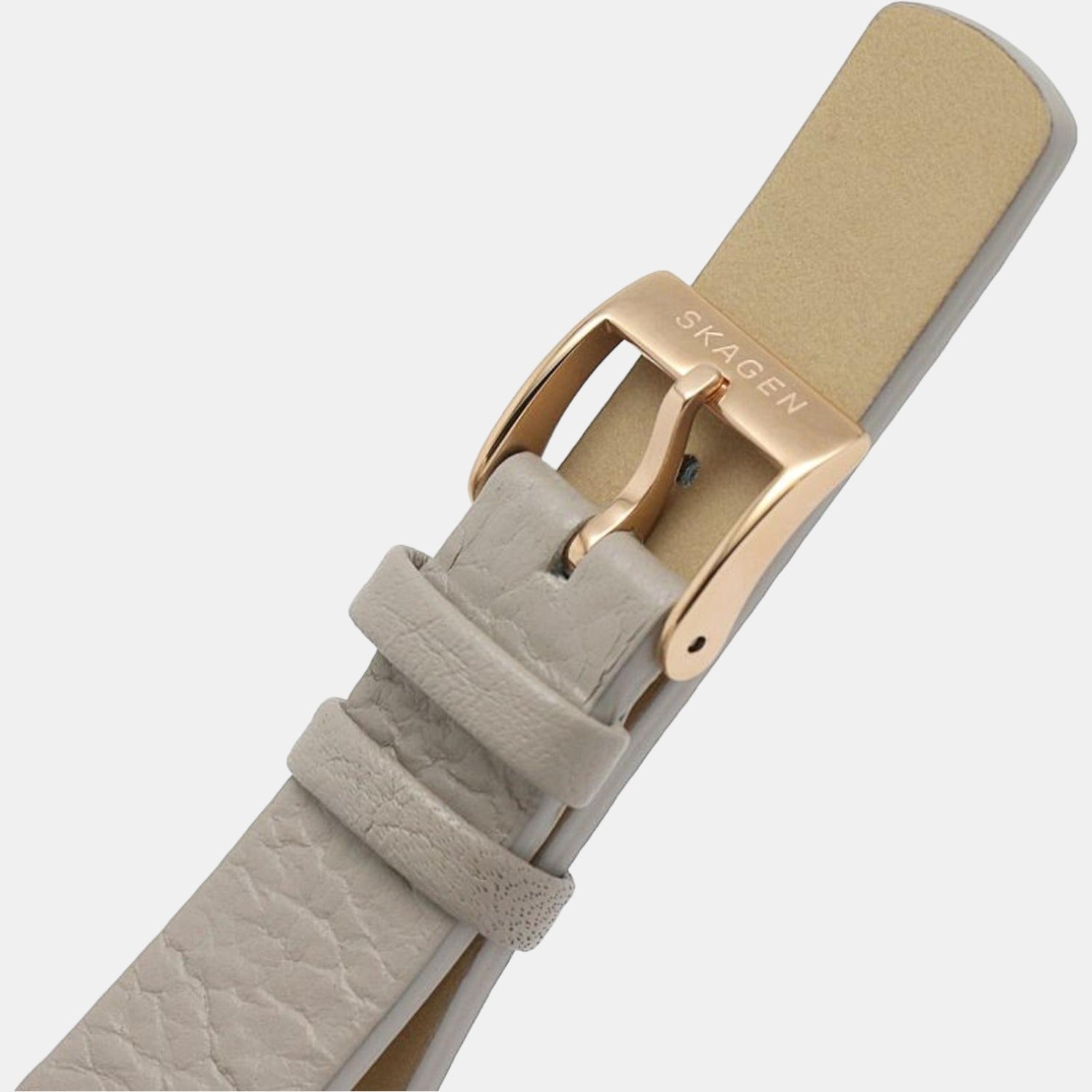 Skagen Leather Grey watch