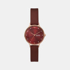 Skagen Round Red Analog watch