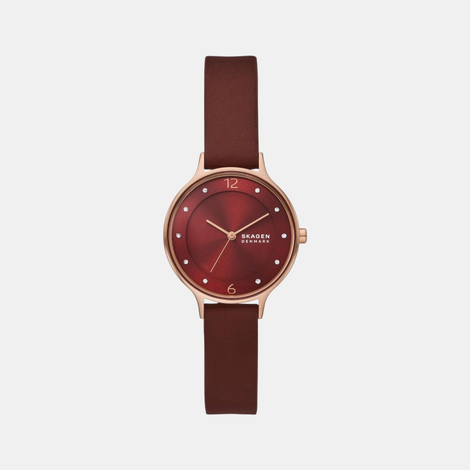 Skagen Round Red Analog watch