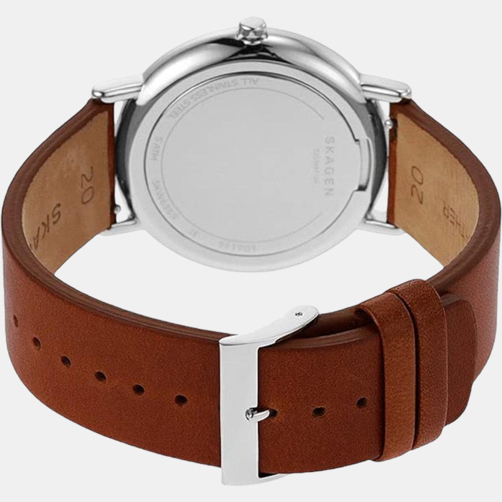 Skagen 40 mm Brown Quartz watch