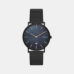Skagen Round Black Analog watch
