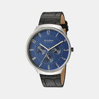 Skagen Round Blue Chronograph watch