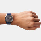 Skagen Leather Grey watch