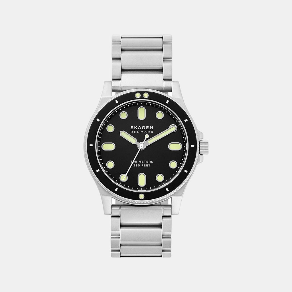 Skagen Round Black Analog watch