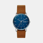 Skagen Round Blue Analog watch