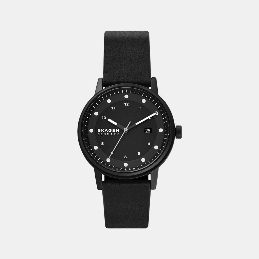 Skagen Round Black Analog watch