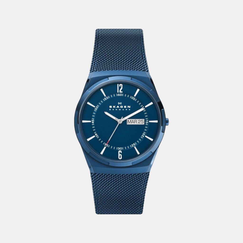 Skagen Round Blue Analog watch