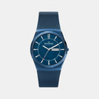 Skagen Round Blue Analog watch