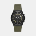Skagen Round Black Chronograph watch