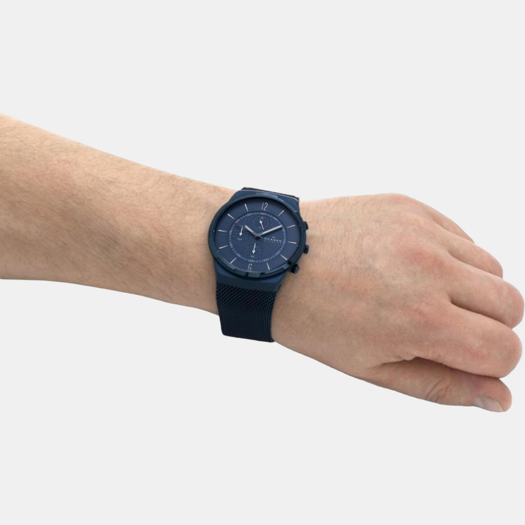 Skagen 42 mm Blue Quartz watch