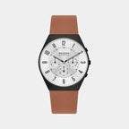 Skagen Round White Chronograph watch