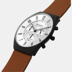 Skagen Leather White watch