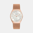 Skagen Round White Analog watch