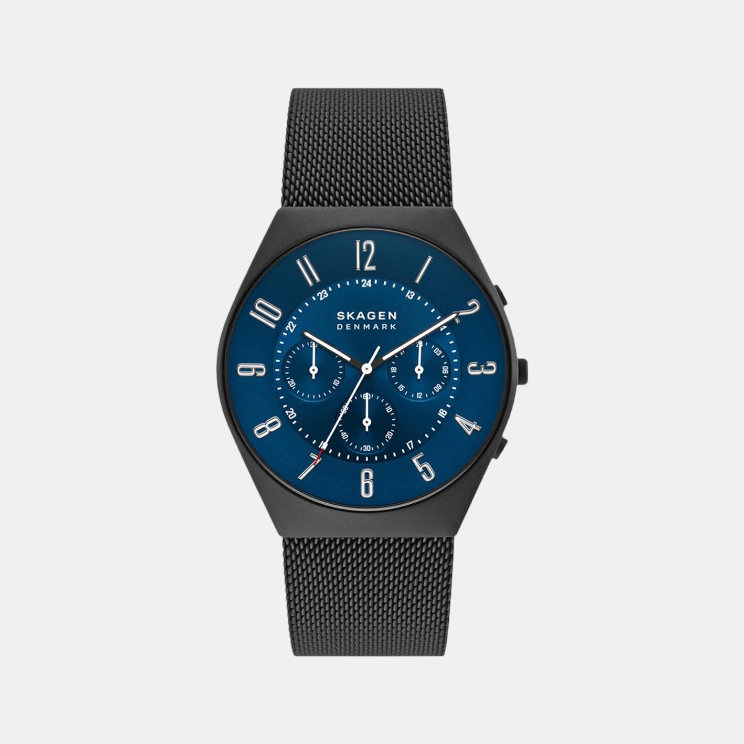 Skagen Round Blue Chronograph watch