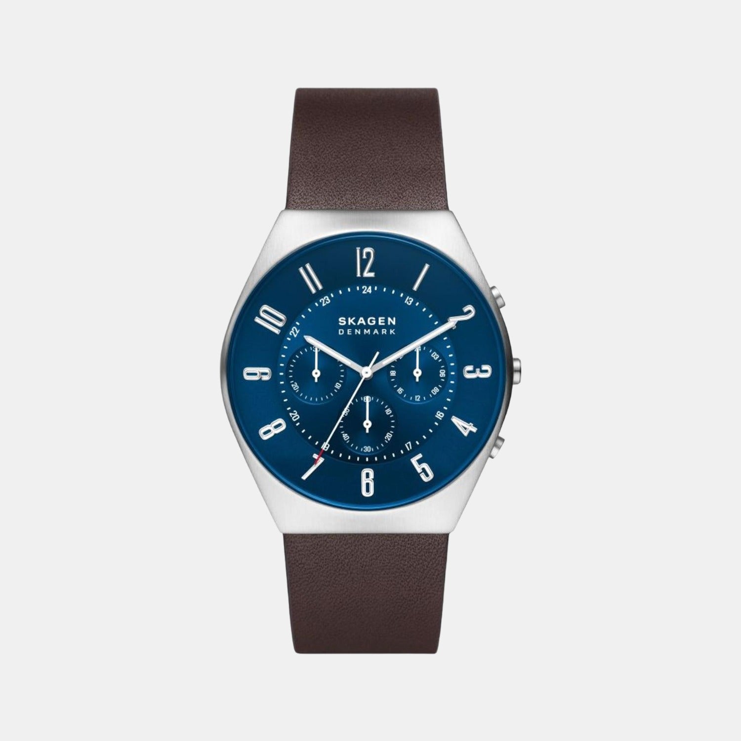 Skagen Round Blue Chronograph watch