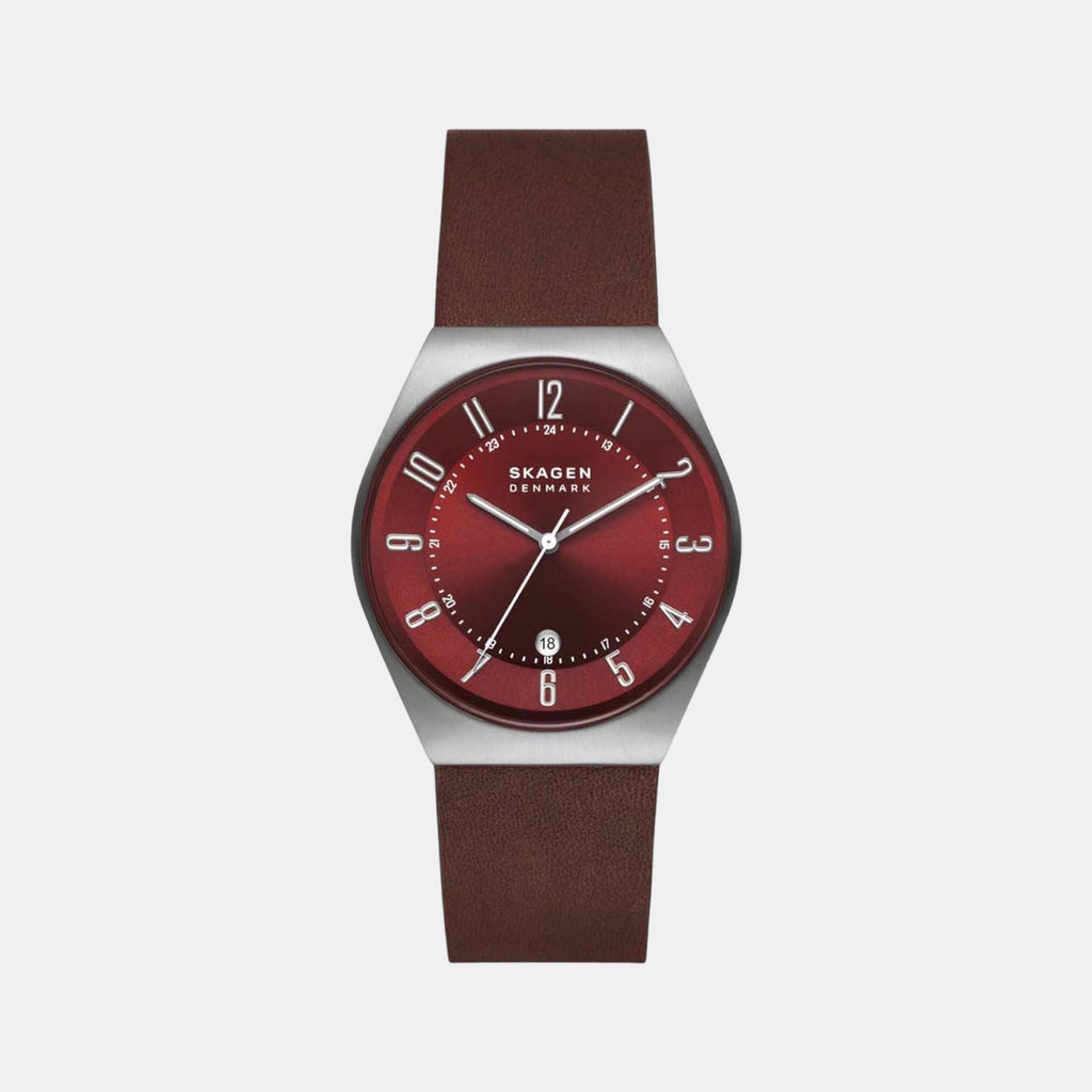 Skagen Round Red Analog watch