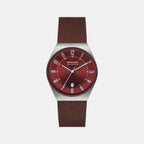 Skagen Round Red Analog watch