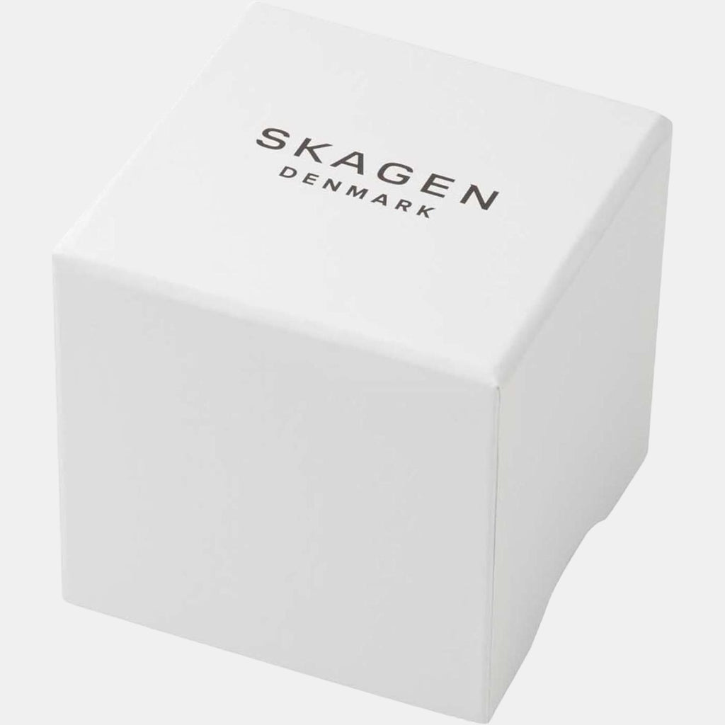 Skagen Leather Red watch