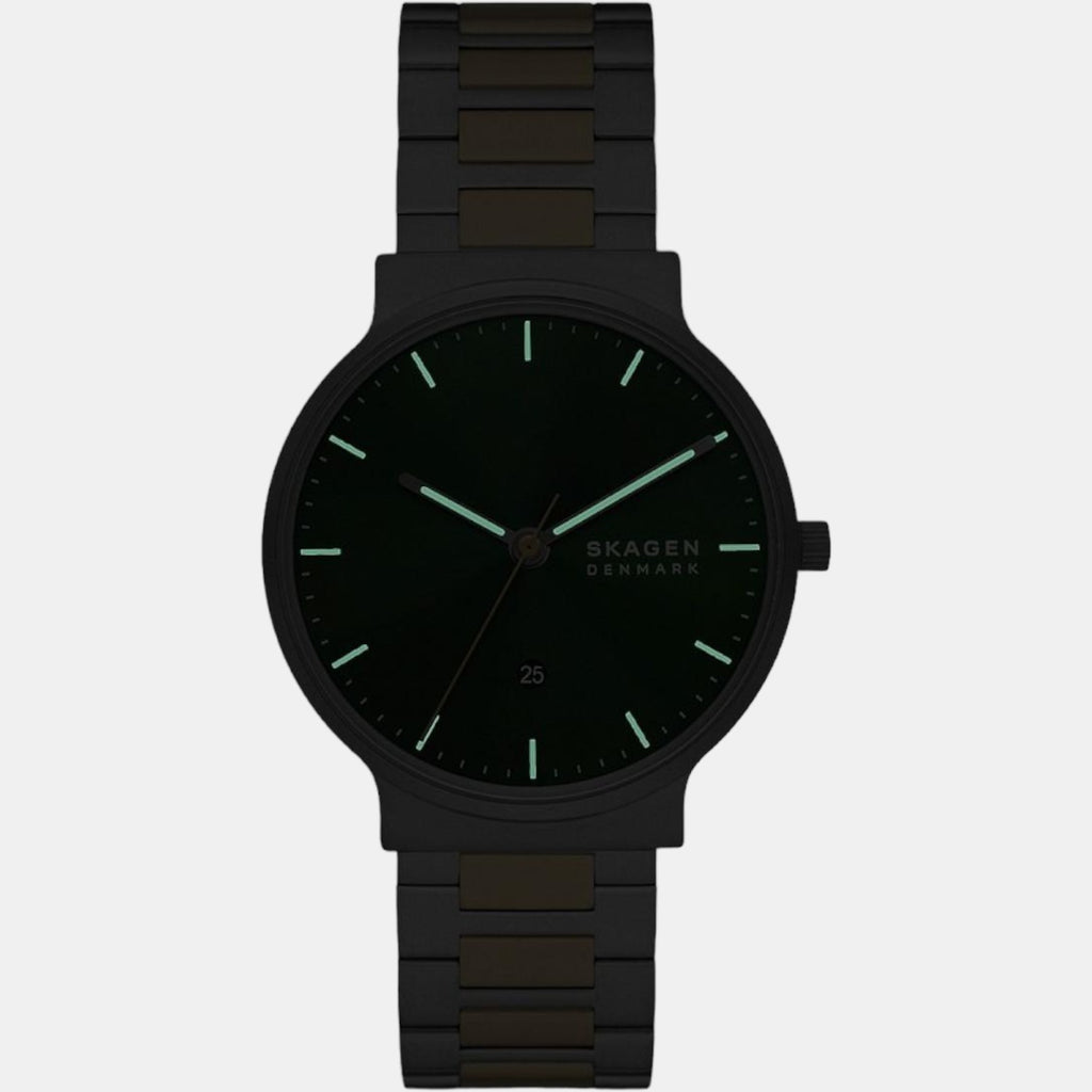 Skagen Leather Green watch