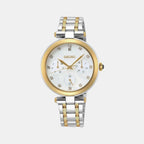 Seiko Round Two Tone Chronograph watch